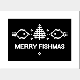 merry fishmas Posters and Art